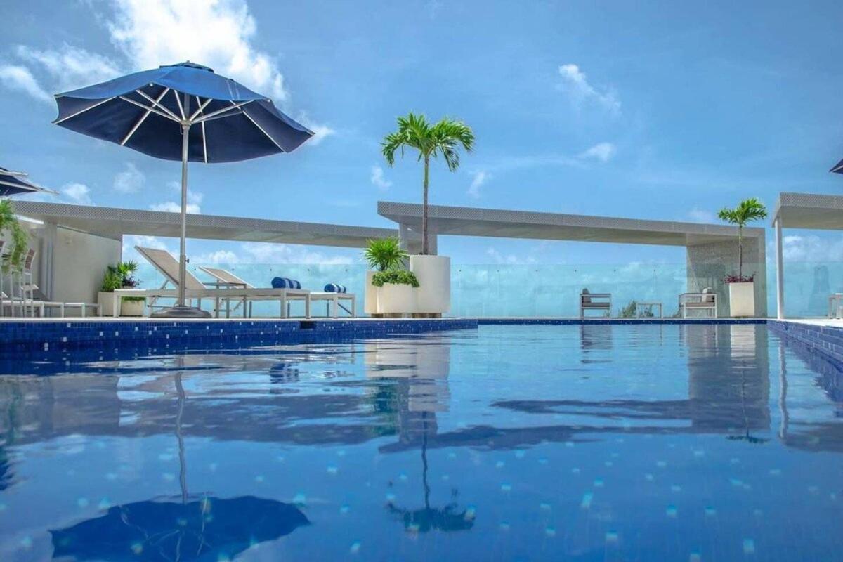 1 Rec. | A Pasos De La Playa | Roof C/Vista Al Mar Apartment Плая дел Кармен Екстериор снимка